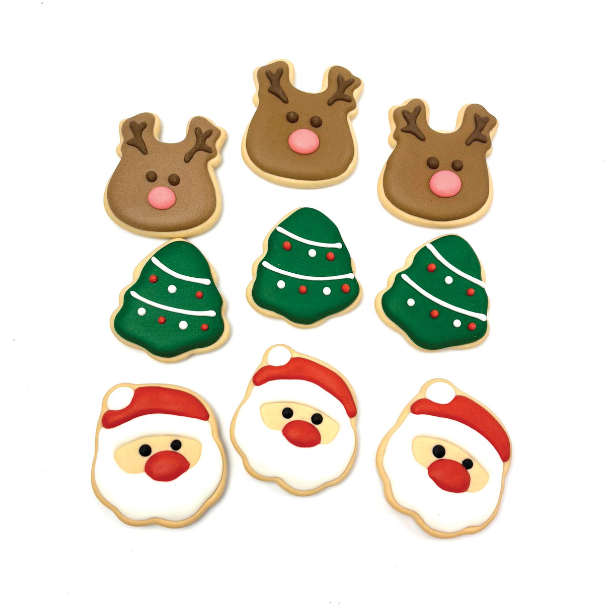 Classic Christmas Festive Dog Biscuits 9pk