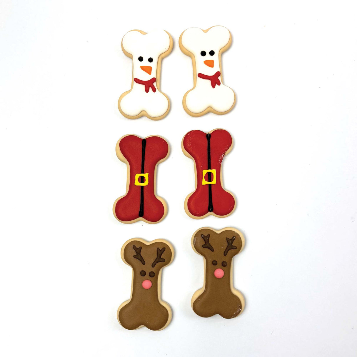 Christmas Bones Festive Dog Biscuits 6pk