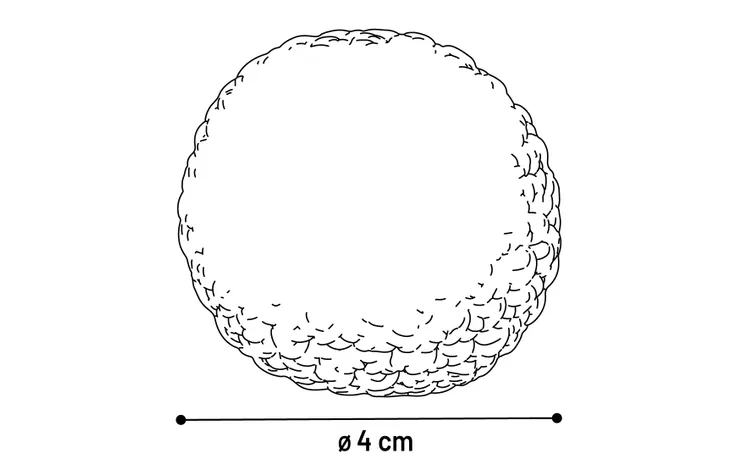 Toy Wolu Ball 4cm