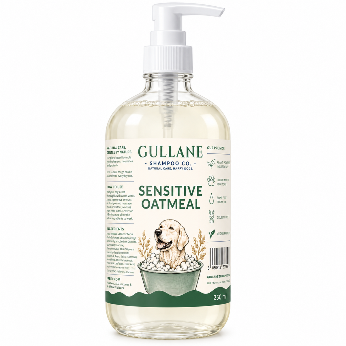 Gullane Shampoo Co. - Sensitive Oatmeal