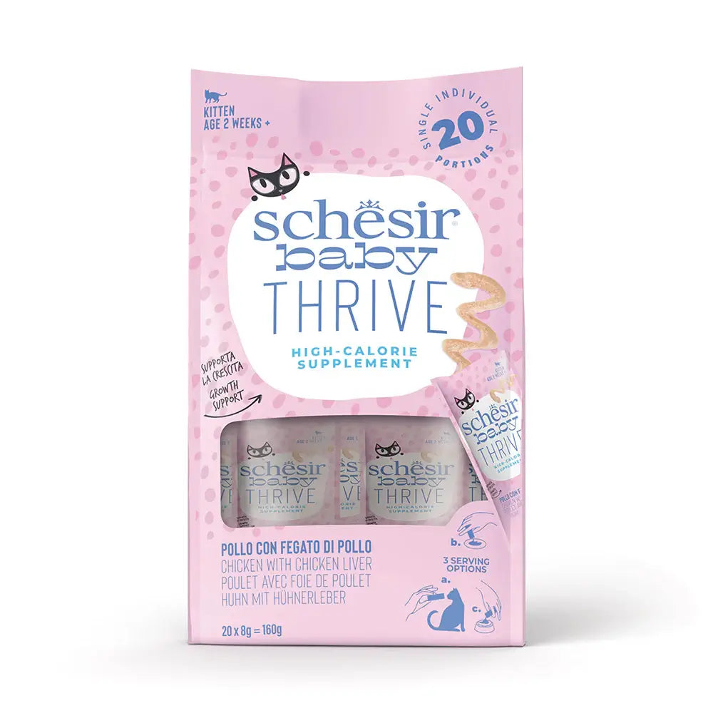 Schesir - Baby Thrive Kitten Chicken (20x8g)