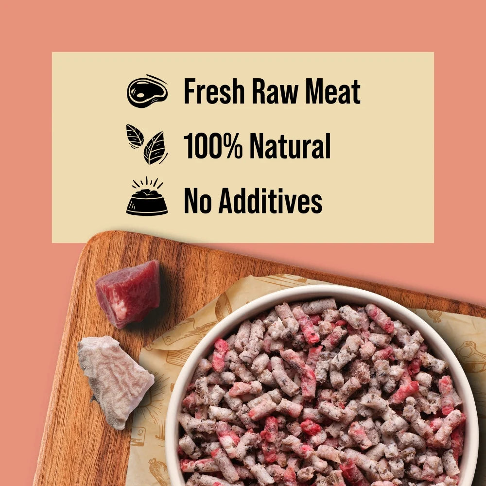 Dibo/Totally Natural Raw dog Food - Beef and Tripe
