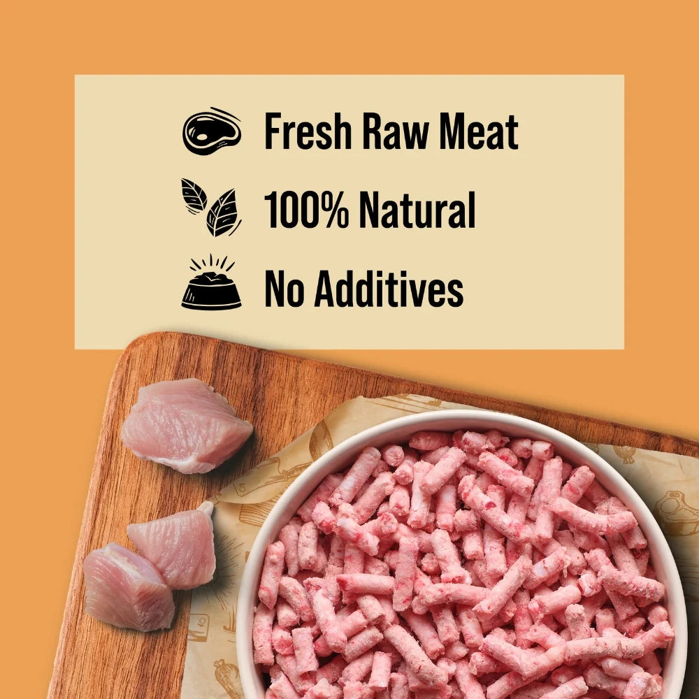 Dibo/Totally Natural Raw Dog Food - Turkey