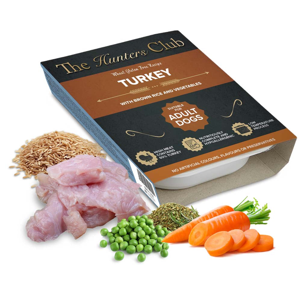 The Hunters Club Trays With Brown Rice and Vegetables 395g