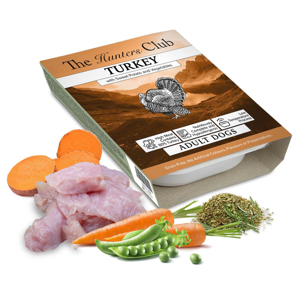 The Hunters Club Wet Dog Food - Grain Free Trays 395g