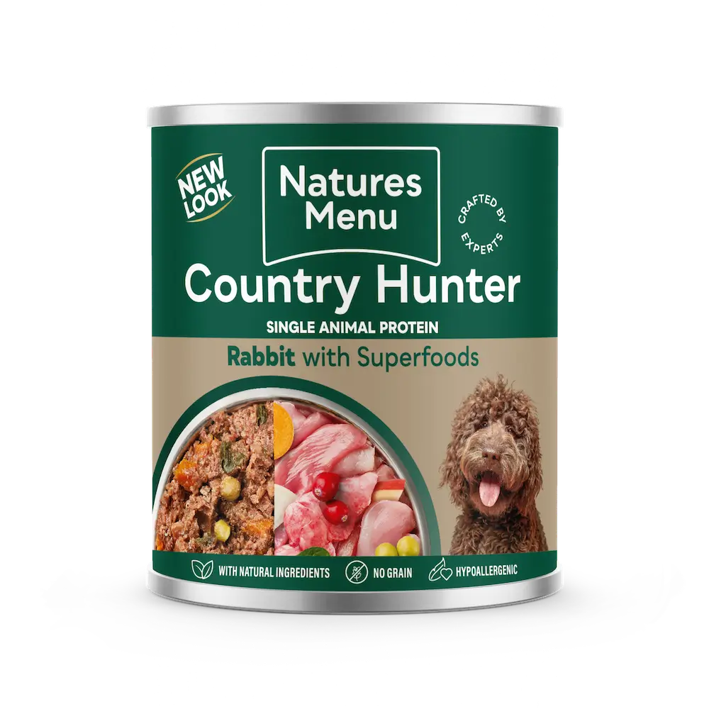 Country Hunter Meals Dog Can Rabbit With Cranberry 600g