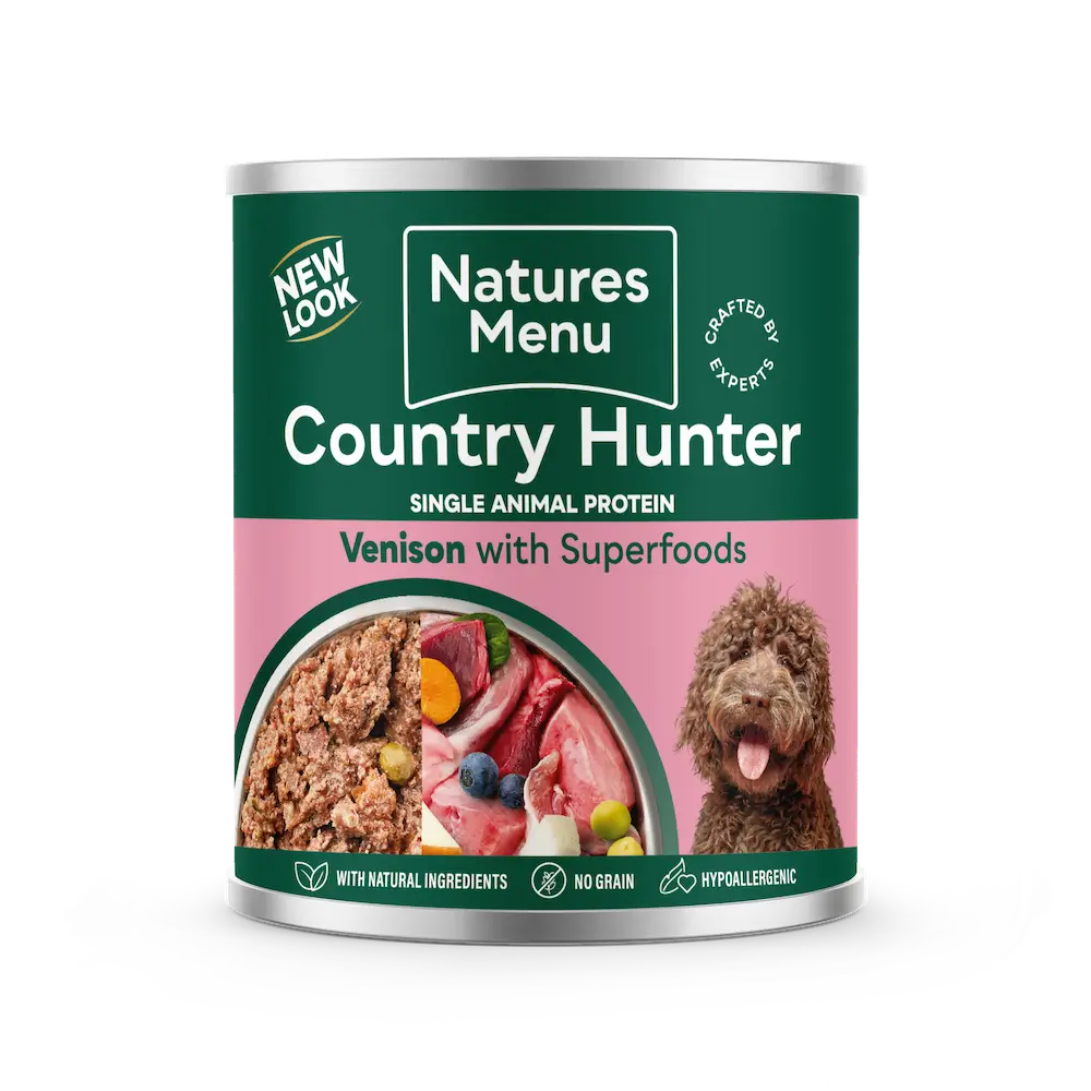Country Hunter Meals Dog Can Venison & Blueberries 600g
