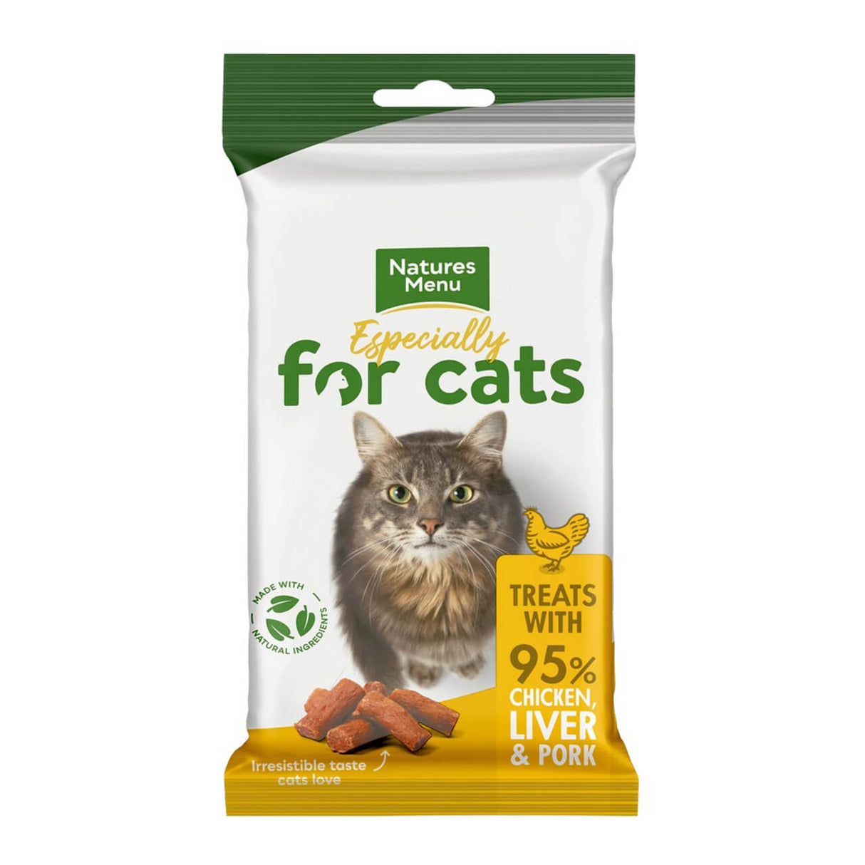 Natures Menu Cat - Chicken Meaty Treats 50g