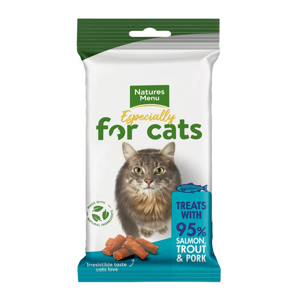 Natures Menu Cat - Salmon Meaty Treats 50g
