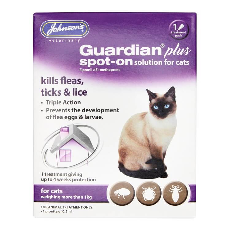 Johnsons Guardian Plus Spot-On for Cats