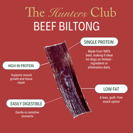 The Hunters Club Beef Biltong
