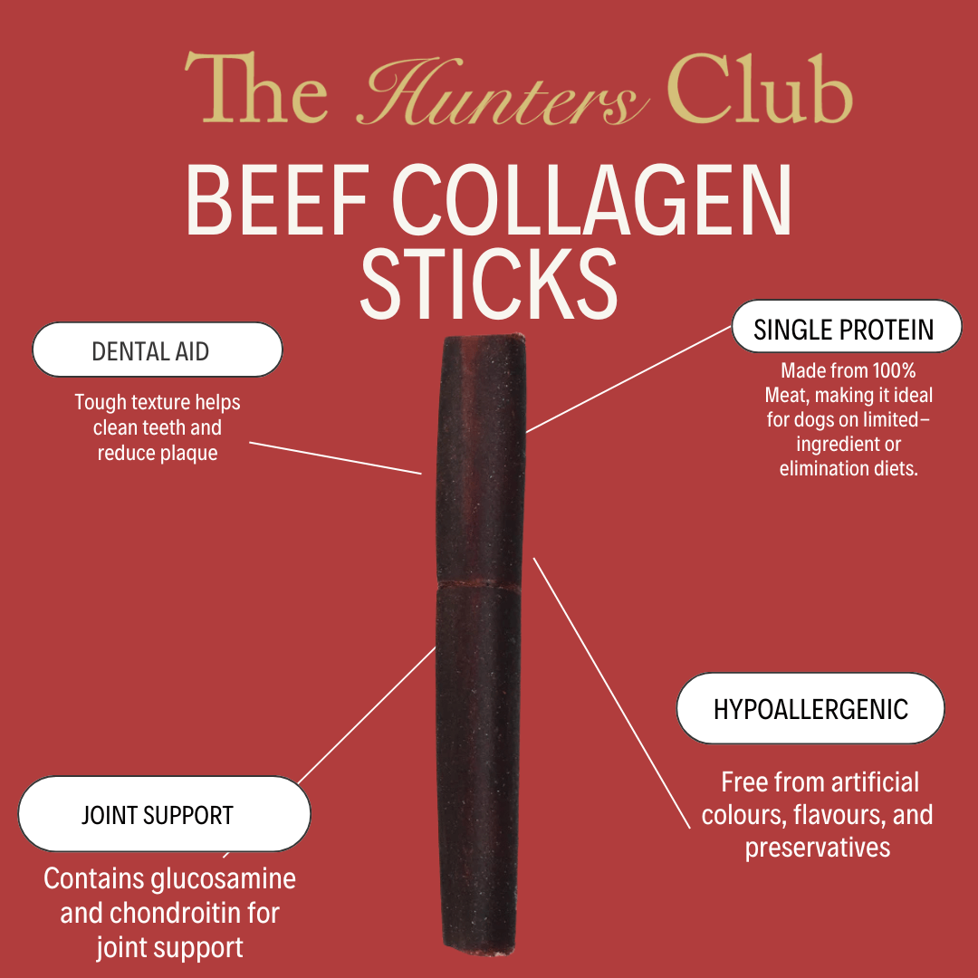 The Hunters Club Beef Collagen Sticks
