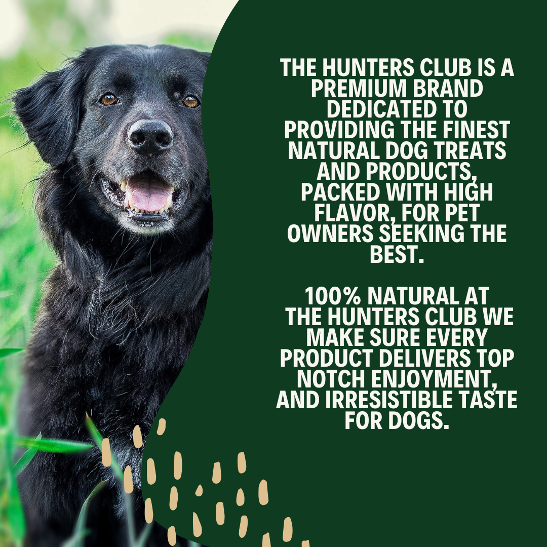 The Hunters Club Braided Lamb Skin Dog Chew