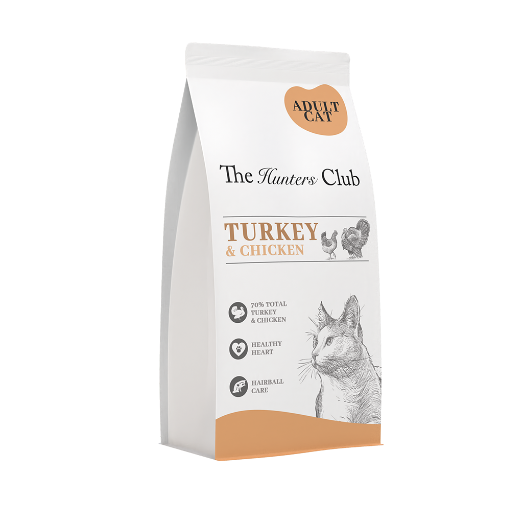 The Hunters Club Connoisseur Cat - Adult - Cat Turkey & Chicken