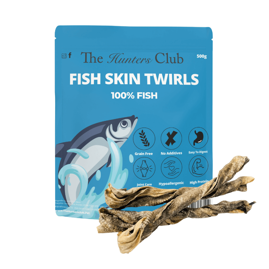 The Hunters Club Fish Skin Twirls 500g