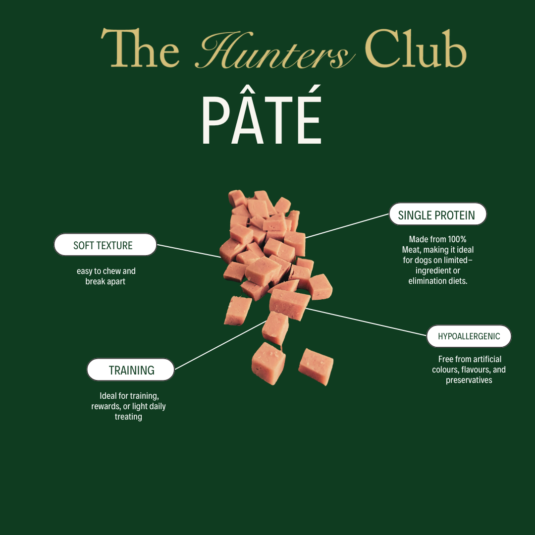 The Hunters Club - Pâté For Dogs 400g