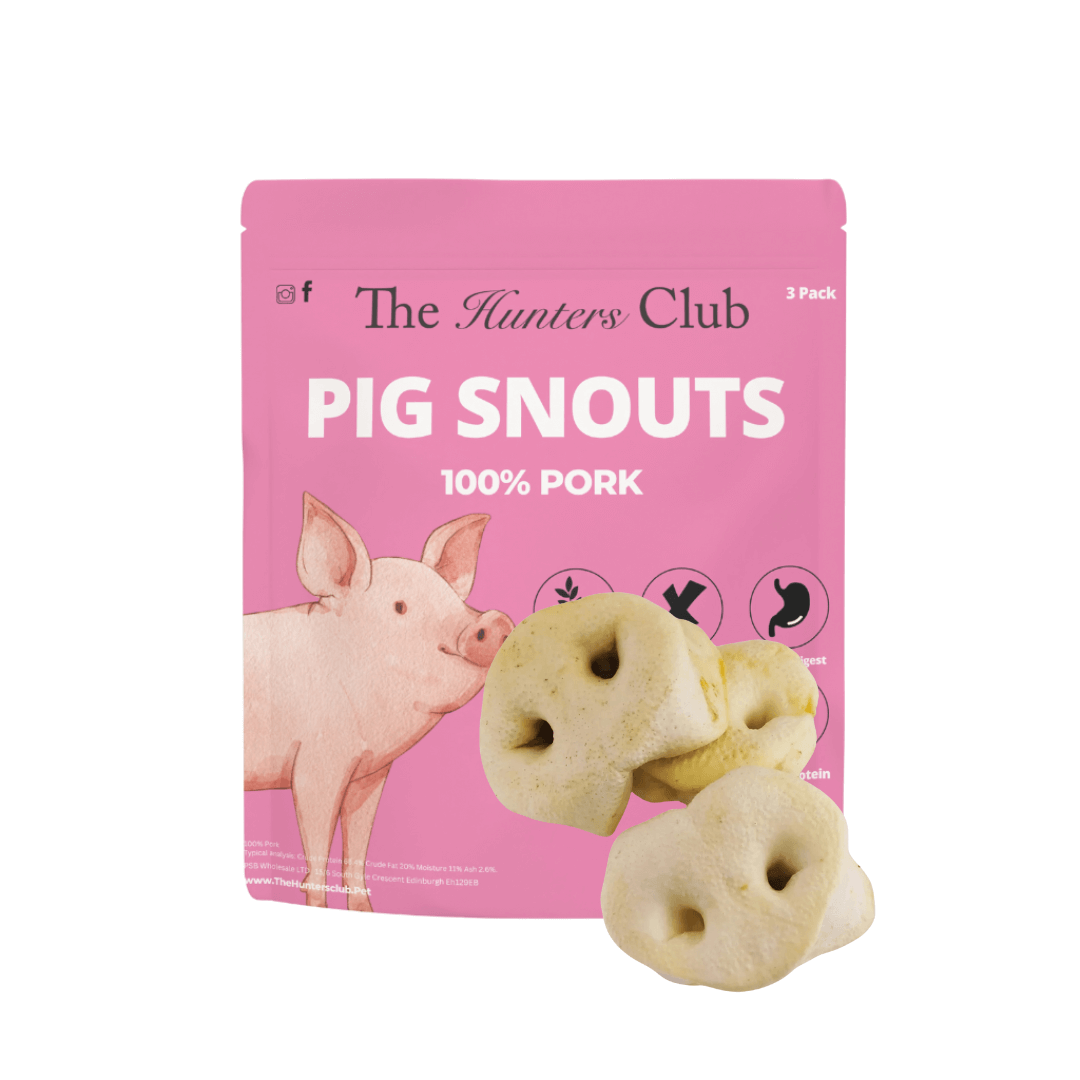 The Hunters Club Puffed White Porky Snouts 3 Pack