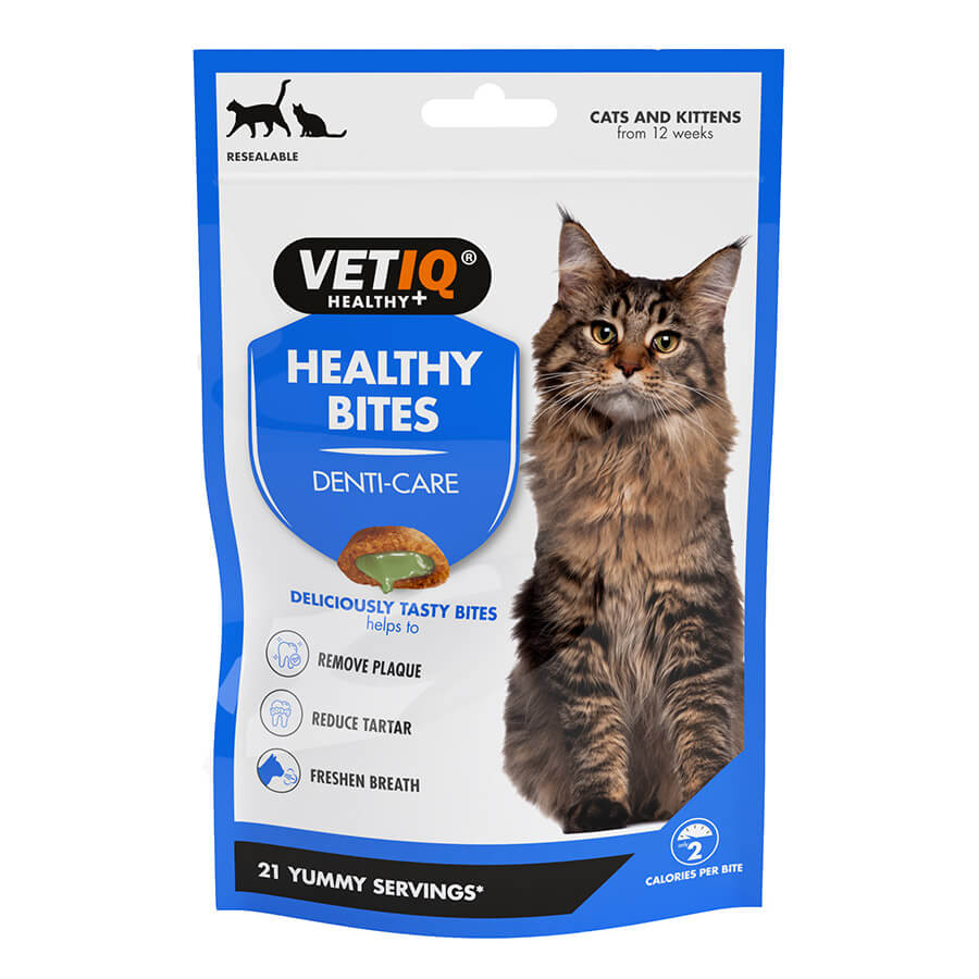 VETIQ Breath & Dental Cat Treats, 65g