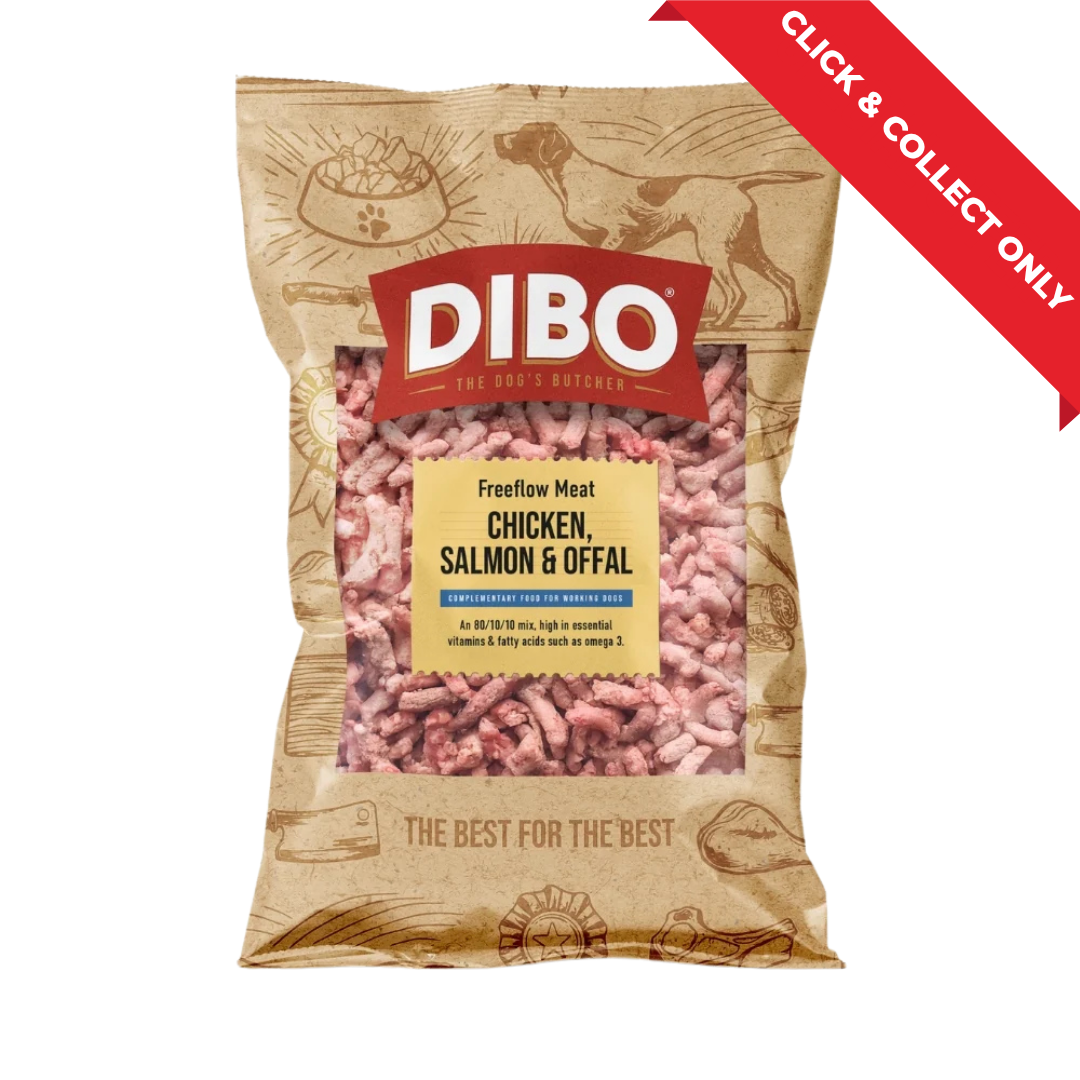 Dibo/Totally Natural Raw Dog Food - Chicken/Salmon/Offal