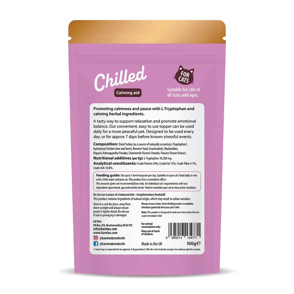 Karnlea Chilled – Calming Aid for Cats