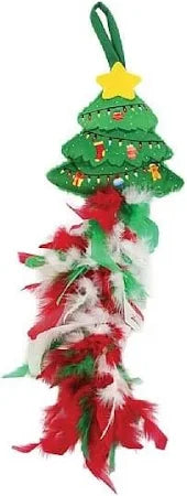 Christmas Tree Door Hanger Cat Toy