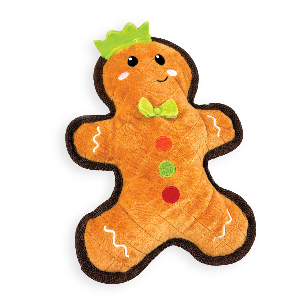 Happy Pet Gingerbread Tough Dog Toy