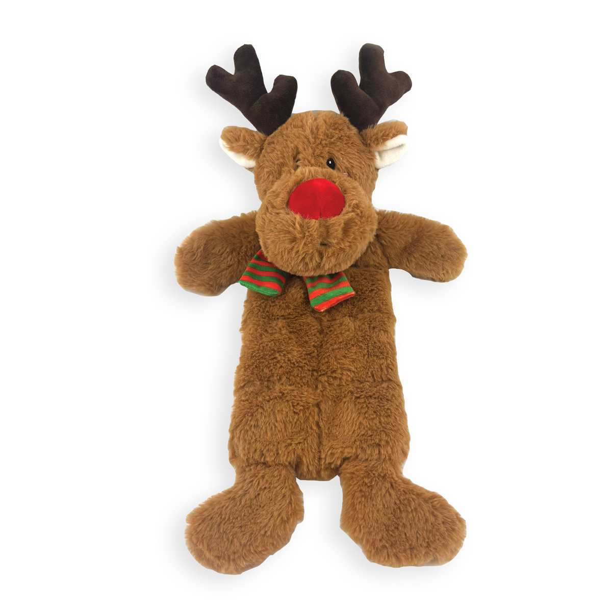 Happy Pet Ralph Reindeer Multi Squeaker Dog Toy