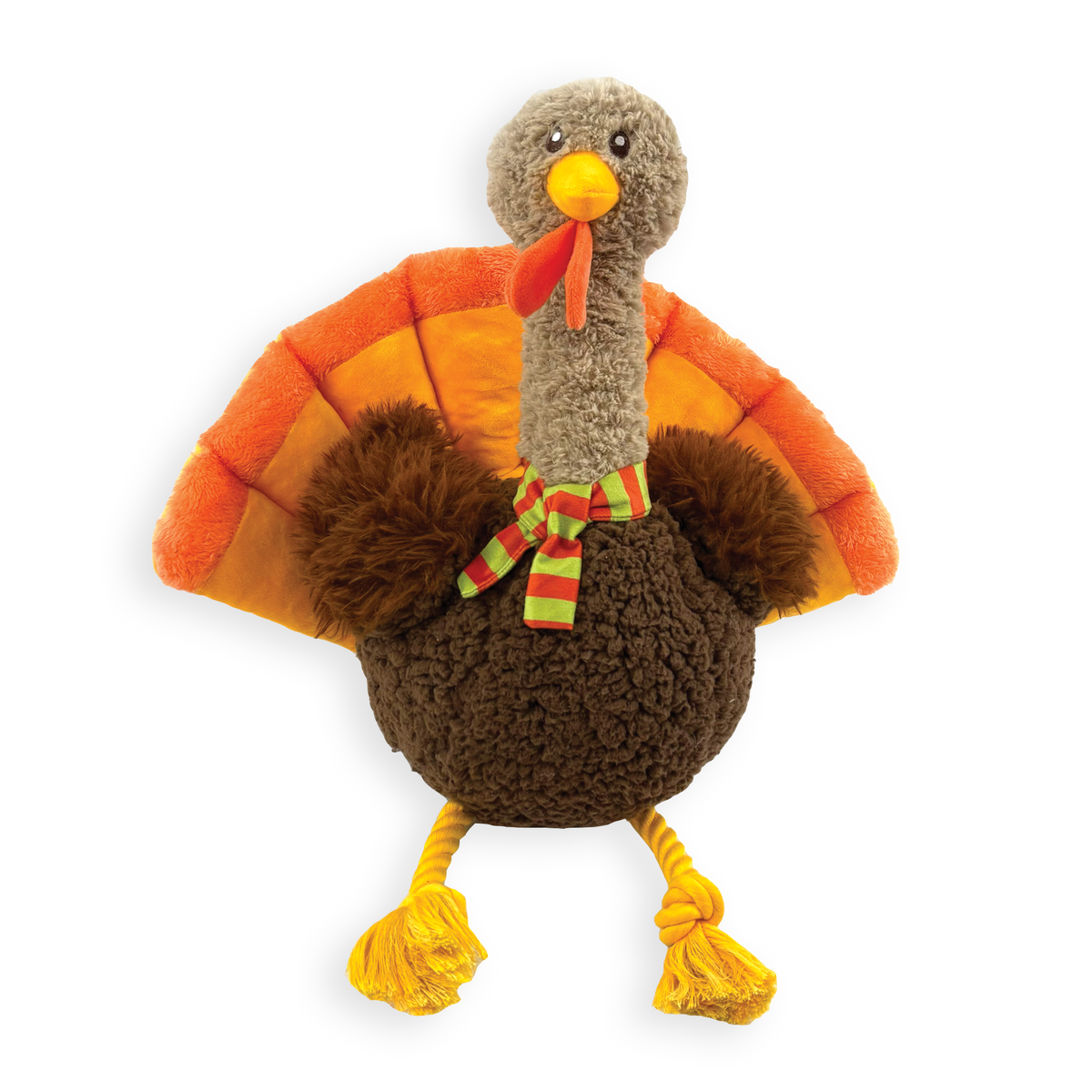 Happy Pet Tommy Turkey Plush Dog Toy - Jumbo