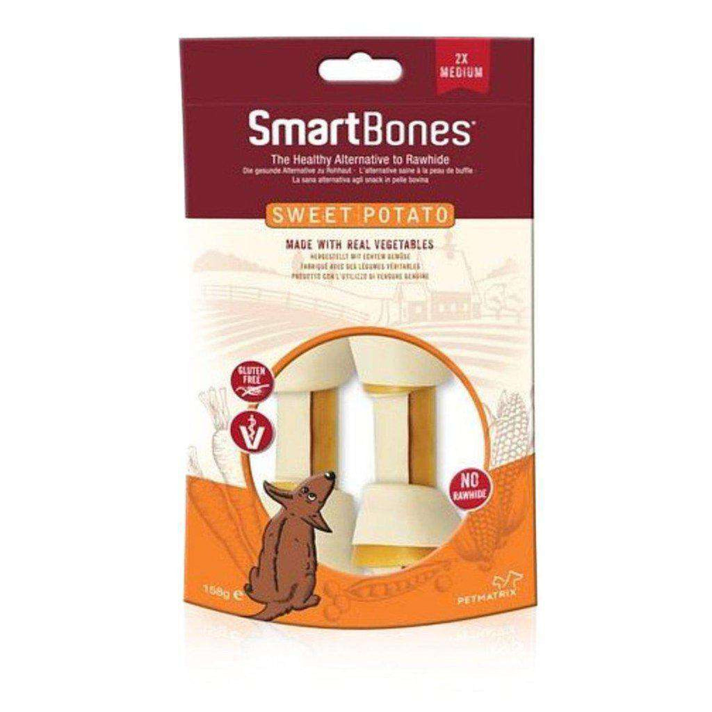 SmartBones Sweet Potato Dog Treat-Dog Treat-Smart bones-2x158g-Dofos Pet Centre