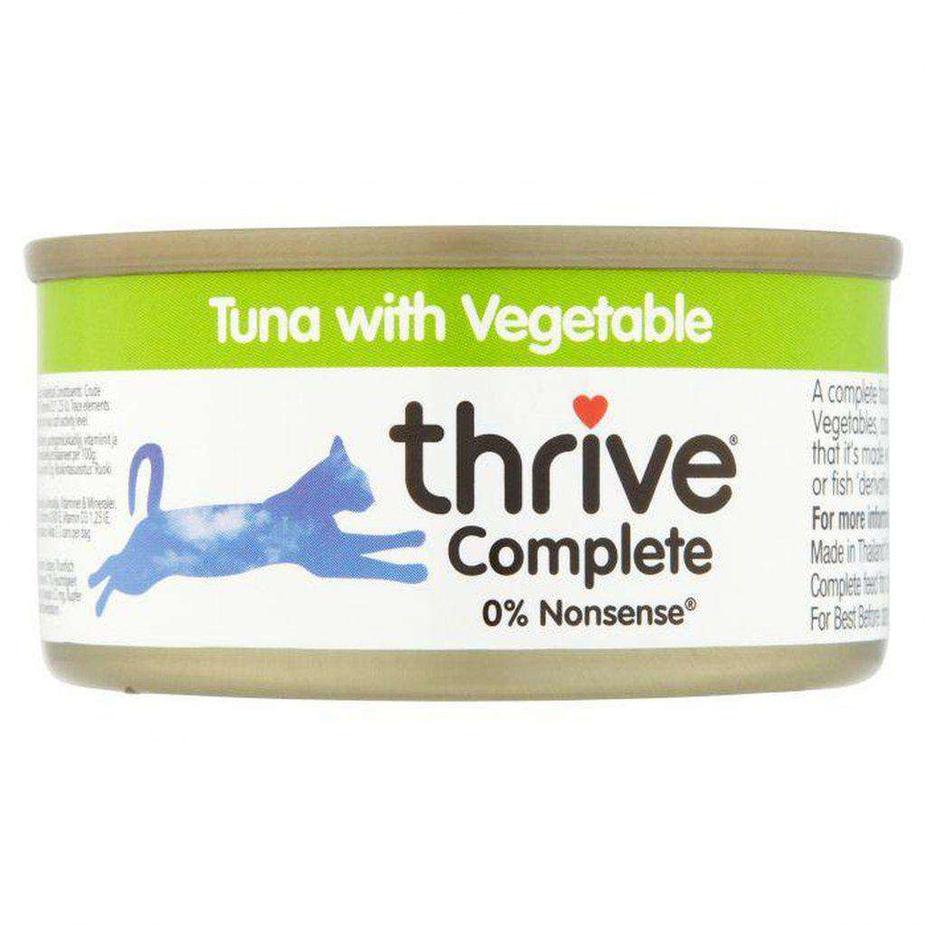 Thrive Complete Tuna with Vegetable Wet Cat Food 75g-Cat Wet Food-Thrive-Dofos Pet Centre