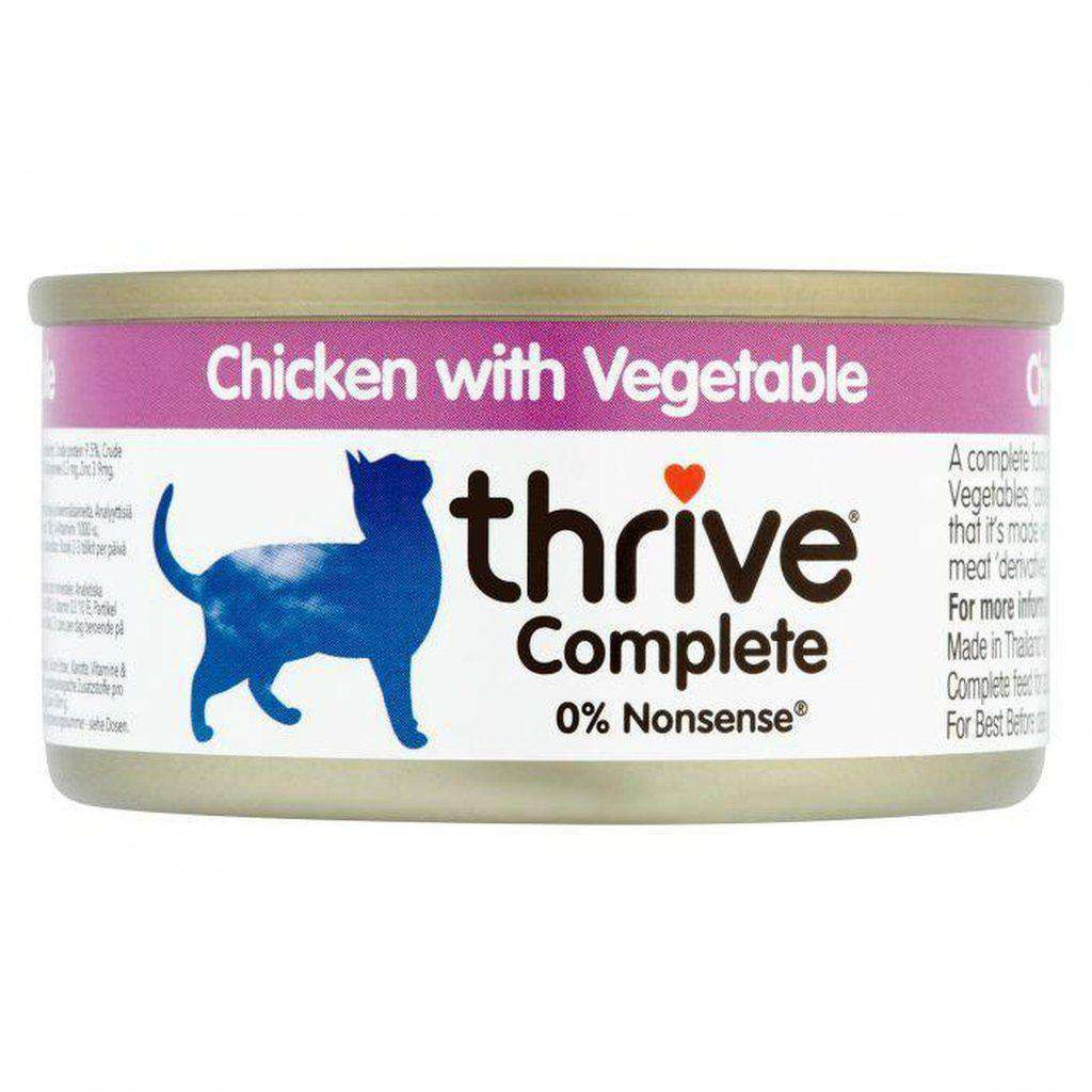 Thrive Complete Chicken With Vegetable Wet Cat Food 75g-Cat Wet Food-Thrive-Dofos Pet Centre