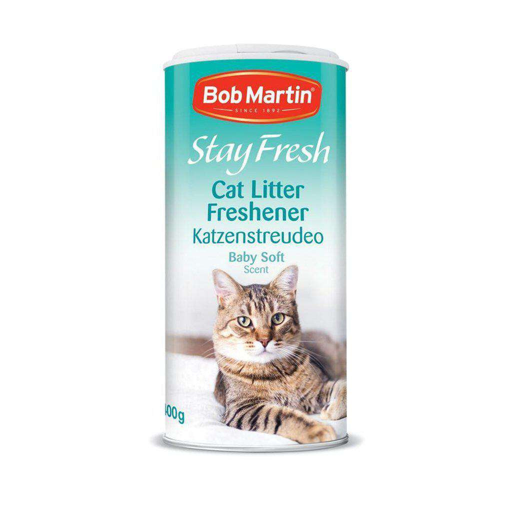 Bob Martin Cat Litter Freshner Baby Soft Scent 400g-Cat Accessories-Bob Martin-Dofos Pet Centre