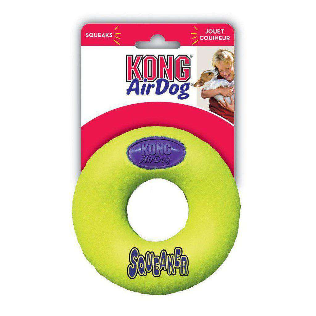 KONG AirDog Squeaker Donut Dog Toy-Dog Toys-Kong-Small-Dofos Pet Centre