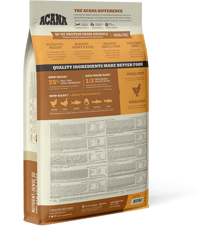 Acana Wild Prairie Grain Free Dry Cat Food