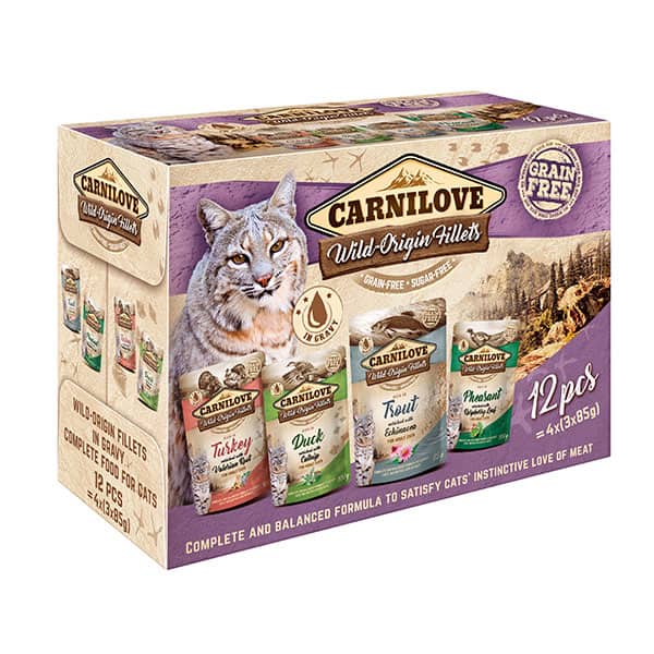 Carnilove Cat Pouch Multipack 12x 85g