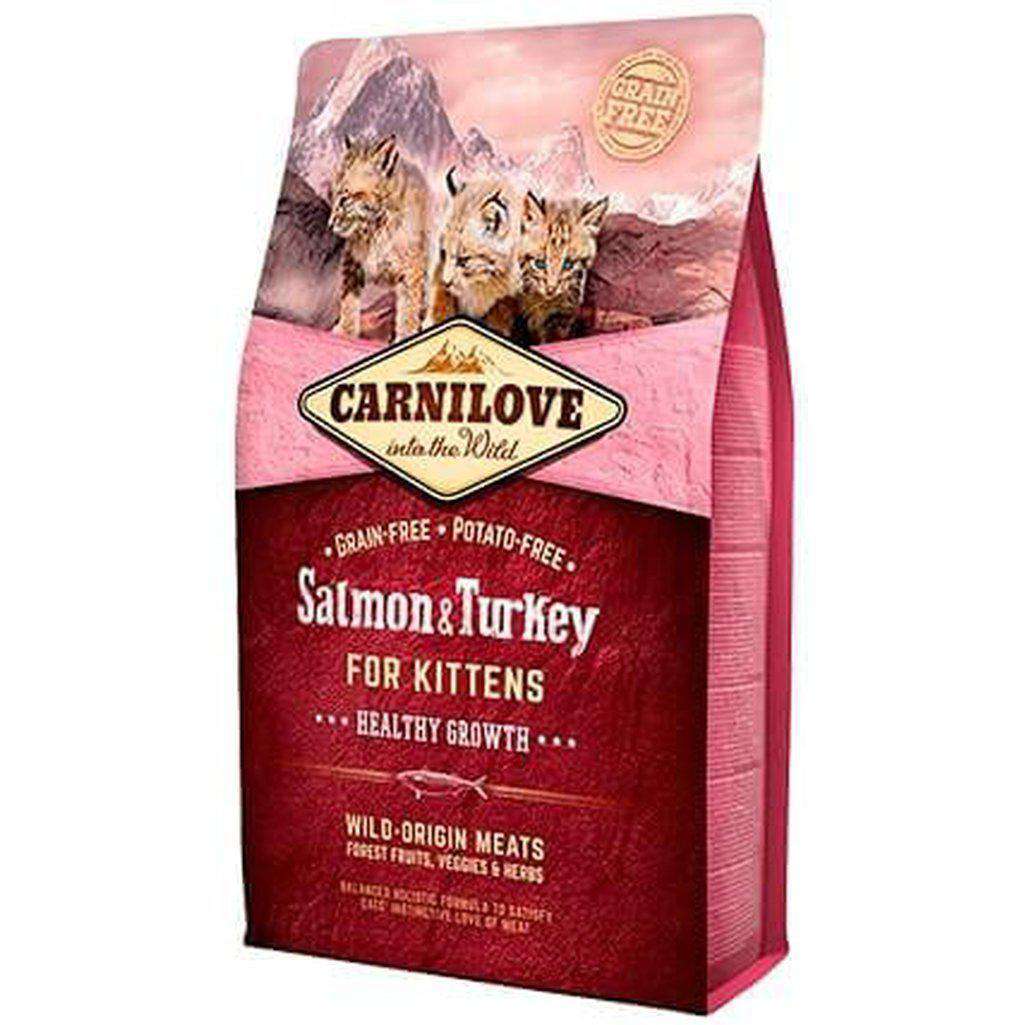 Carnilove Salmon & Turkey Kitten Grain Free Dry Cat Food