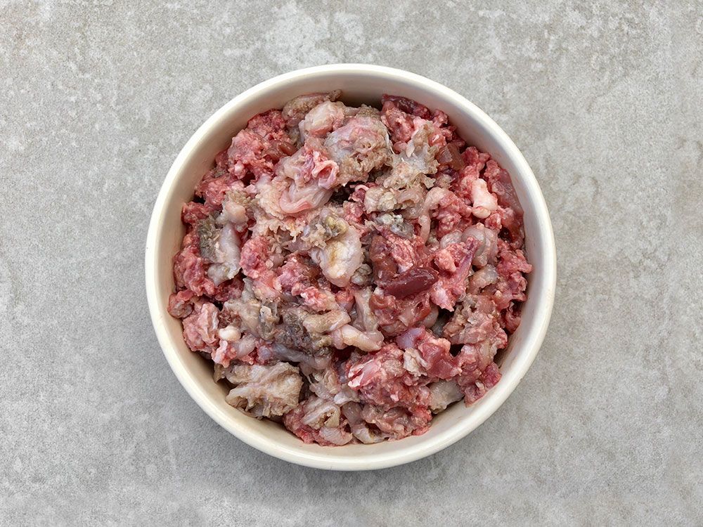 Paleo Ridge Classic Lamb Tripe And Duck Complete Raw Dog Food 1kg