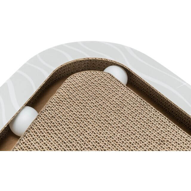 Trixie Scratching Cardboard With Balls With Catnip