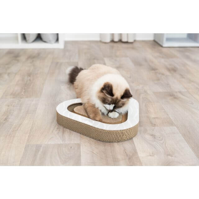 Trixie Scratching Cardboard With Balls With Catnip