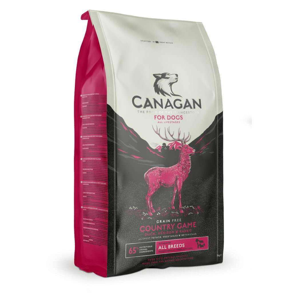 Canagan Country Game Grain Free Dog Food-Dog Dry Food-Canagan-2kg-Dofos Pet Centre