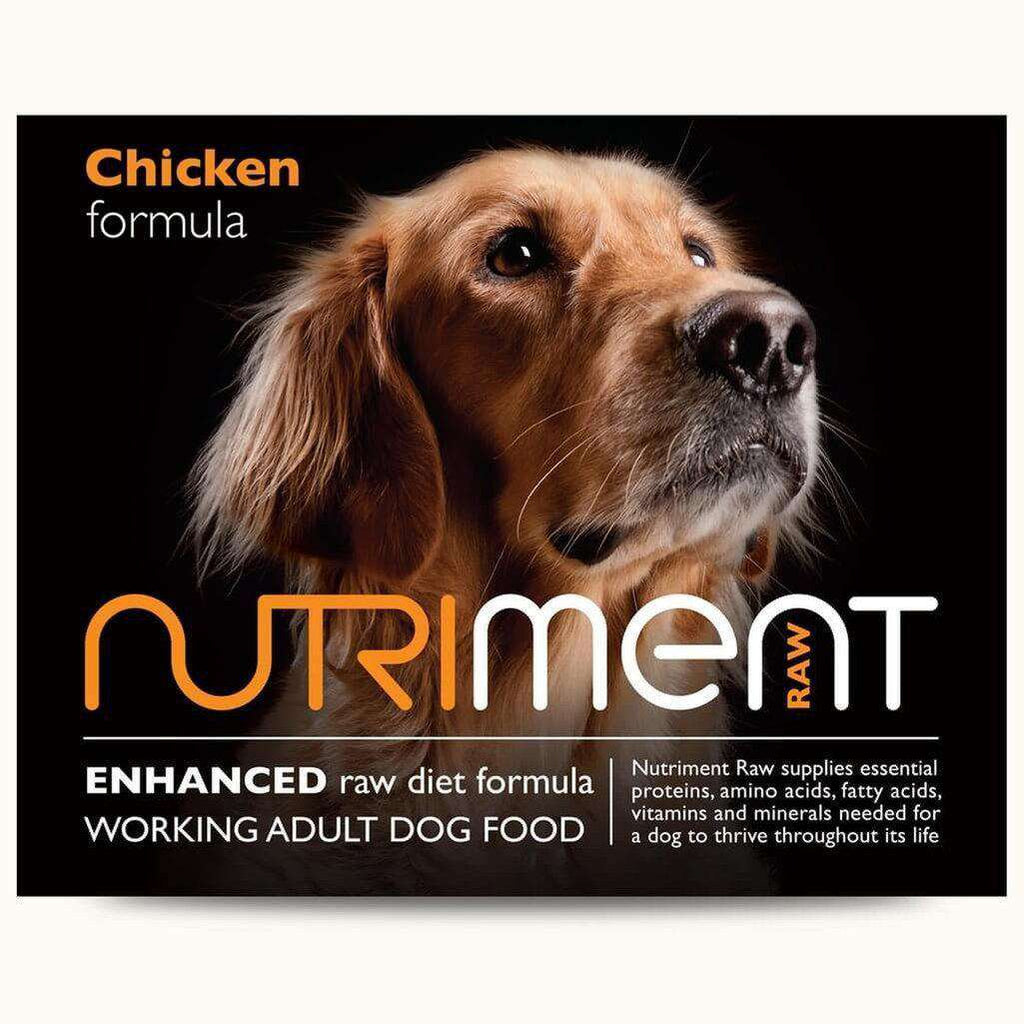 Nutriment Chicken Formula Adult Raw Dog Food-Raw Food-Dofos Pet Centre-500g-Dofos Pet Centre