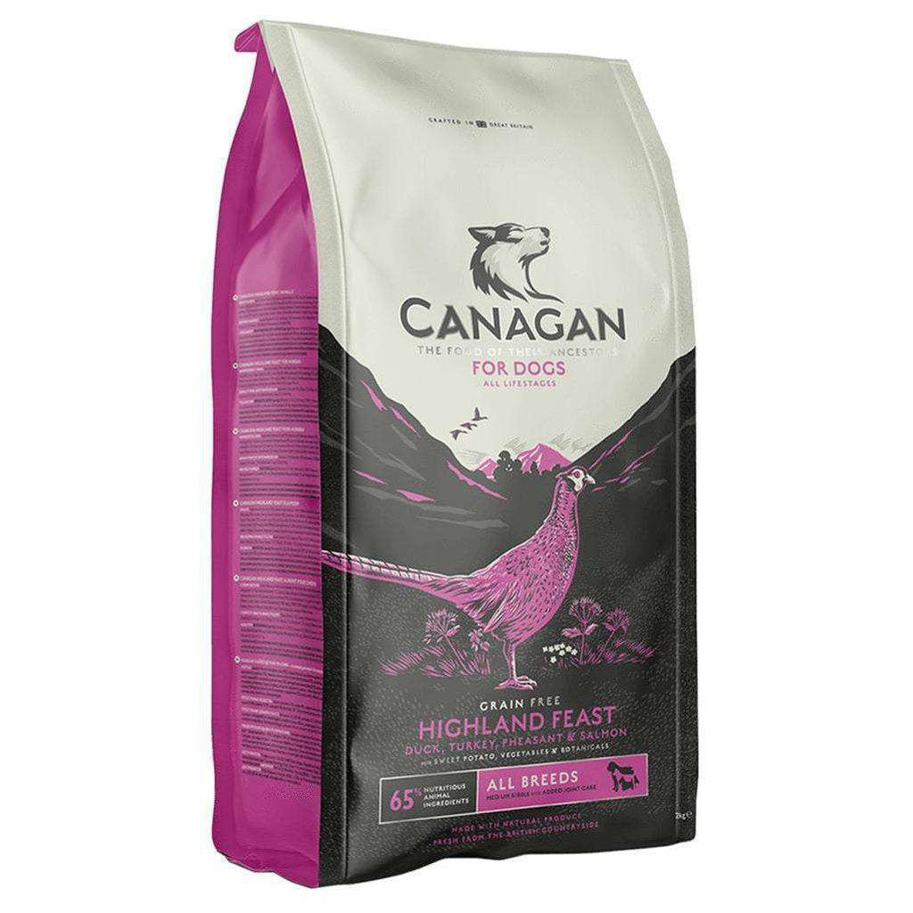 Canagan Highland Feast Grain Free Dog Food-Dog Dry Food-Canagan-2kg-Dofos Pet Centre