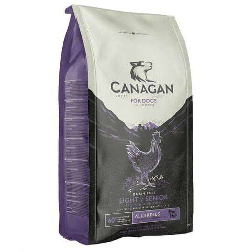 Canagan Light/Senior Free Run Chicken Grain Free Dog Food-Dog Dry Food-Canagan-2kg-Dofos Pet Centre