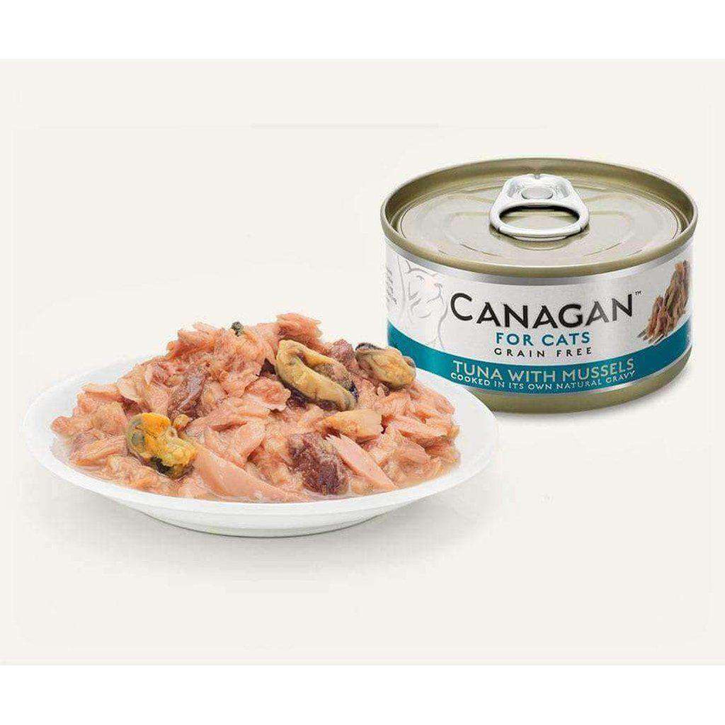 Canagan Tuna With Mussels Can Cat Wet Food 75g-Cat Wet Food-Canagan-Dofos Pet Centre