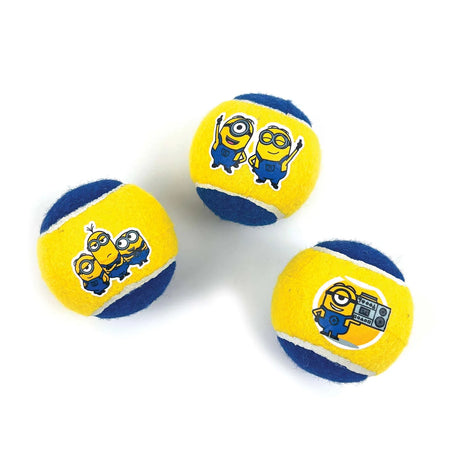 Minion® Squeaky Tennis Balls 3pk