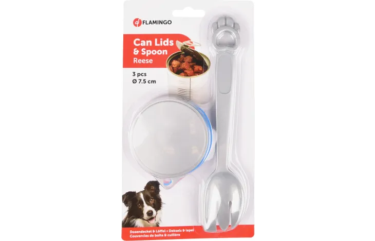 Can Lids 7,5 Cm And Spoon Reese