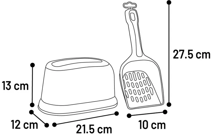 Cat Litter Scoop With Holder Hodor