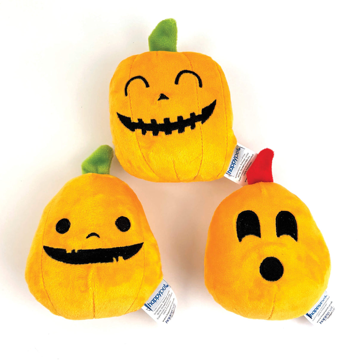 Halloween - Pumpkin Dog Toy 3pk