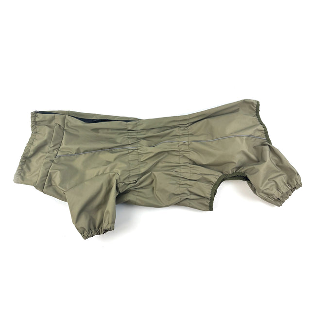 Olive Green Waterproof Dog Coat