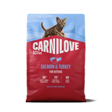 Carnilove Salmon & Turkey Kitten Grain Free Dry Cat Food